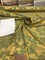 1 Yard Green Gold Jacobean Reversible Drapery Fabric 56 Inches Width